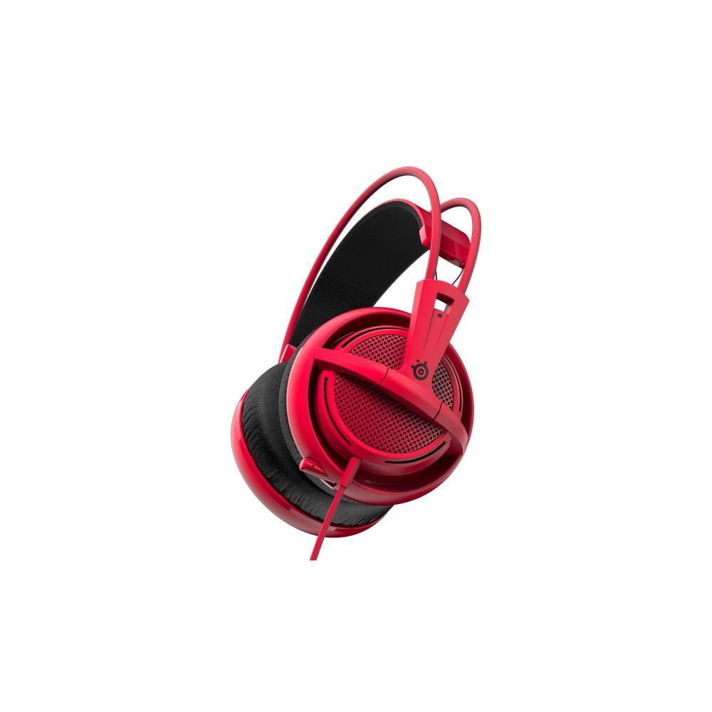 新品 【国内正規品】密閉型 ゲーミングヘッドセット SteelSeries Siberia 200 Forged Red 51135