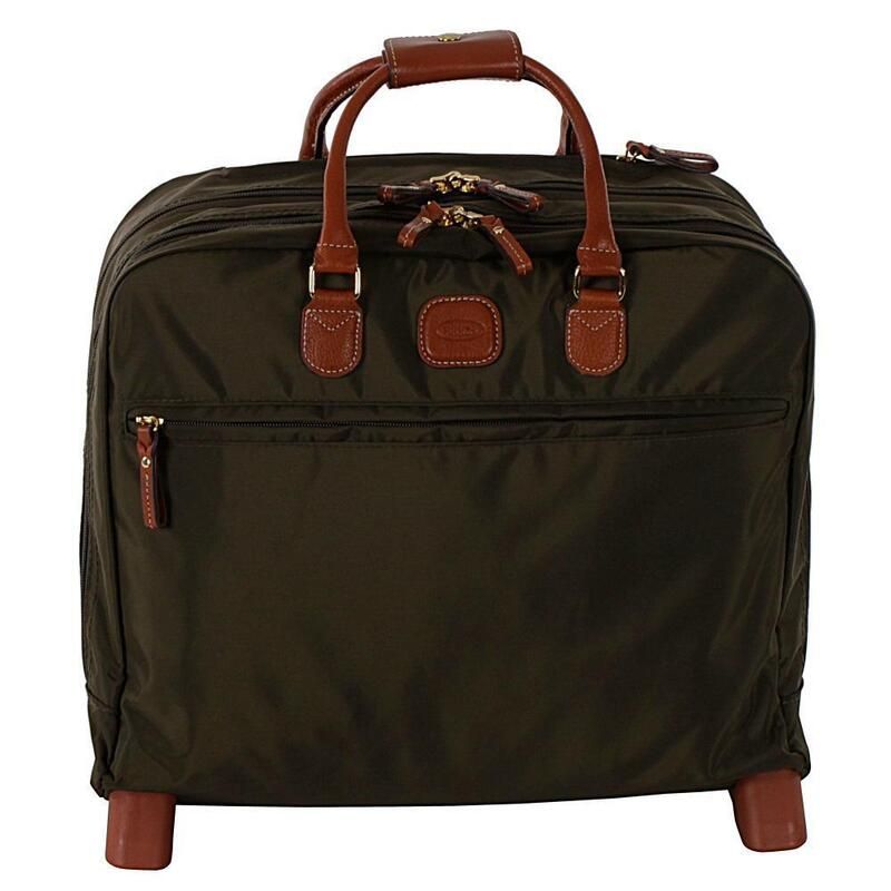 ブリックス メンズ バッグ スーツケース Brics XBag Pilot Rolling Cabin Bag Olive オリーブ