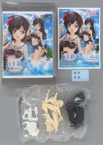 フィギュア キャラグミン 五十鈴華 （水着ver.） 「ガールズ&パンツァー」 1/7 カラーレジンキャストキット ボークスショップ&ホビー天国ウェブ限定【10日以内発送】