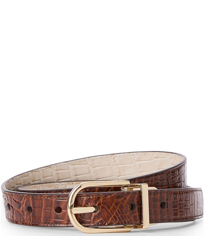 ブランミン レディース アクセサリー ベルト BRAHMIN Crocco Reversible Belt Contour 26,520円