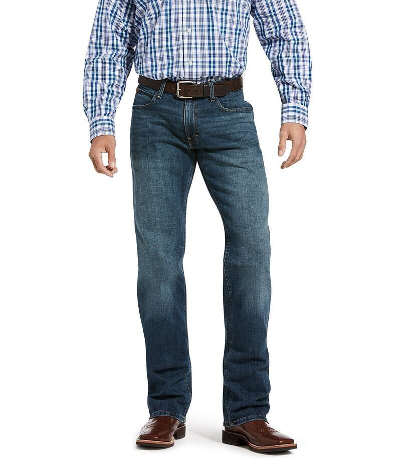 アリアト メンズ ボトムス デニムパンツ リラックスフィット ブーツカット ブーツ ジーンズ Ariat M4 Legacy Relaxed Fit Bootcut Leg Stretch Jeans