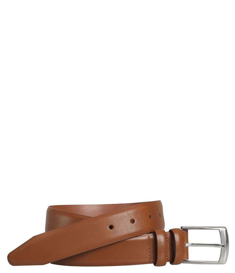 ジョンストンアンドマーフィー メンズ アクセサリー ベルト Johnston Murphy Mens Feather Edge Belt Tan タン