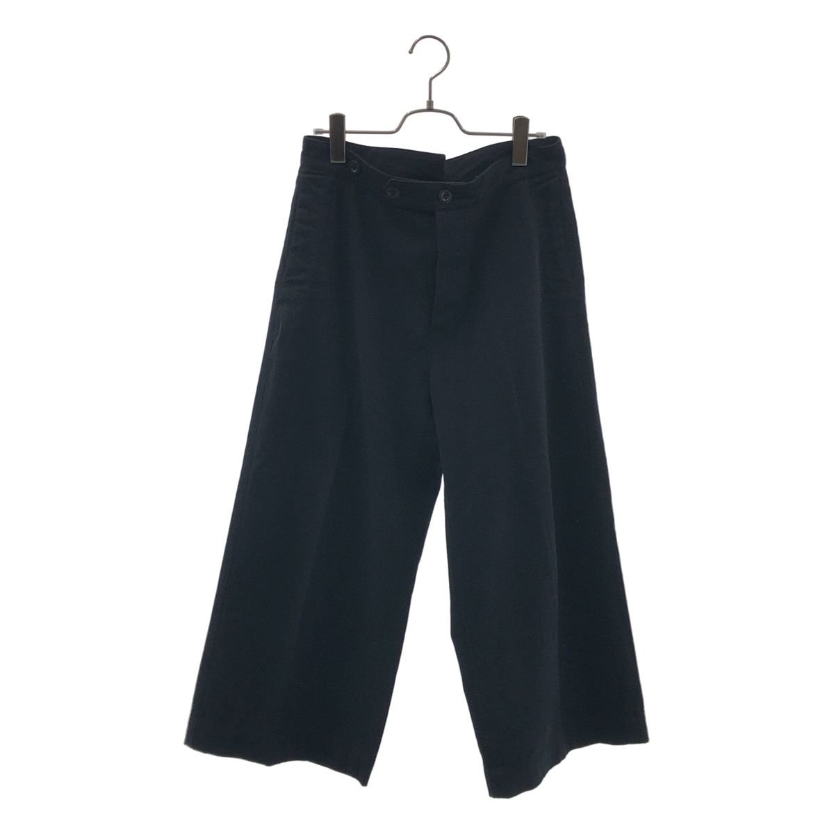 MHL. マーガレットハウエル　パンツ　黒 MHL. / エムエイチエルマーガレットハウエル | シンチバック ワイド