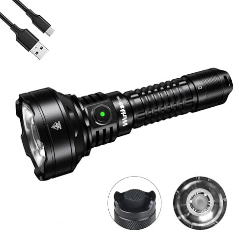 【新品】Wurkkos TD01C懐中電灯 led 強力 1039M超強遠射 戦術懐中電灯 2000ルーメン超高輝度 IPX8防水 USB-C充電式 5つモード 護身用 登山 防災 ハイキング-黒 6ca74306