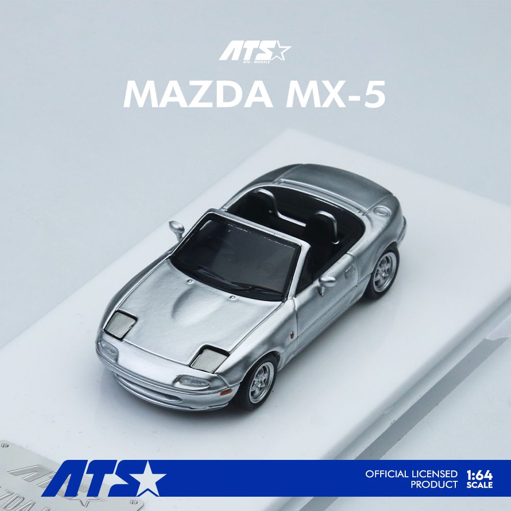 1/64 Mazda MX-5 シルバー - メルカリ