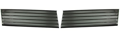 BRIGHTZ ピクシストラック S500U S510U 後期 超鏡面ステンレスメッキグリルカバー 2PC 黒 【 GRI?COV?S?007 】 S500 S510 500 510 ピクシス トラック ピクシス トラックts b68b896c