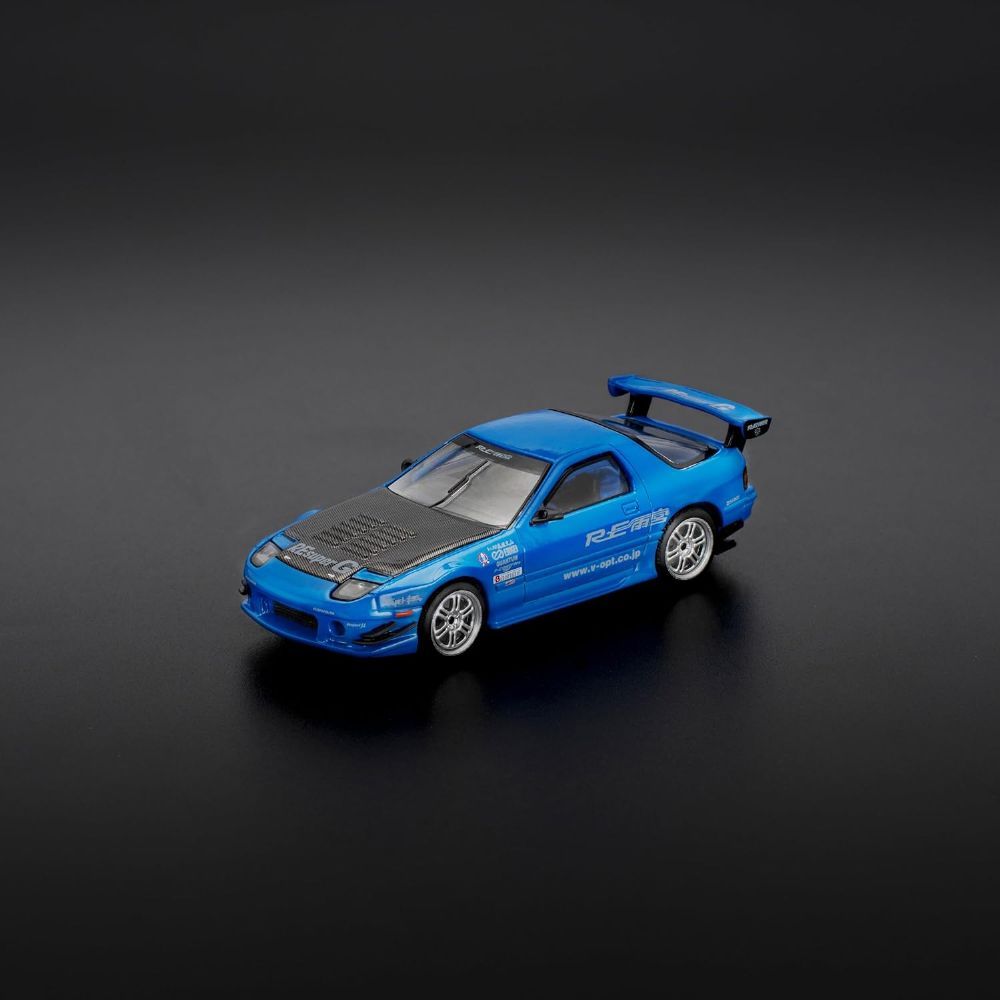 【激レア】RE雨宮 1/64 マツダ RX-7 FD3S チェイス仕様 1/64 MAZDA RX-7 (FC3S) RE-AMEMIYA - RE-AMEMIYA BLUE 1/64 マツダ RX