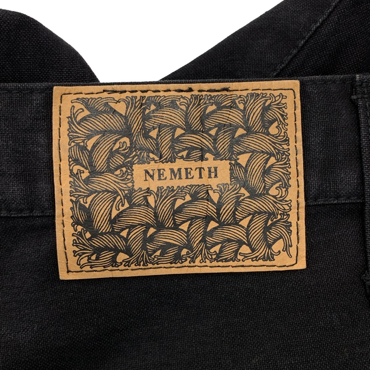 Nemeth / ネメス | 立体裁断 サルエルパンツ | XS | ブラック | メンズ