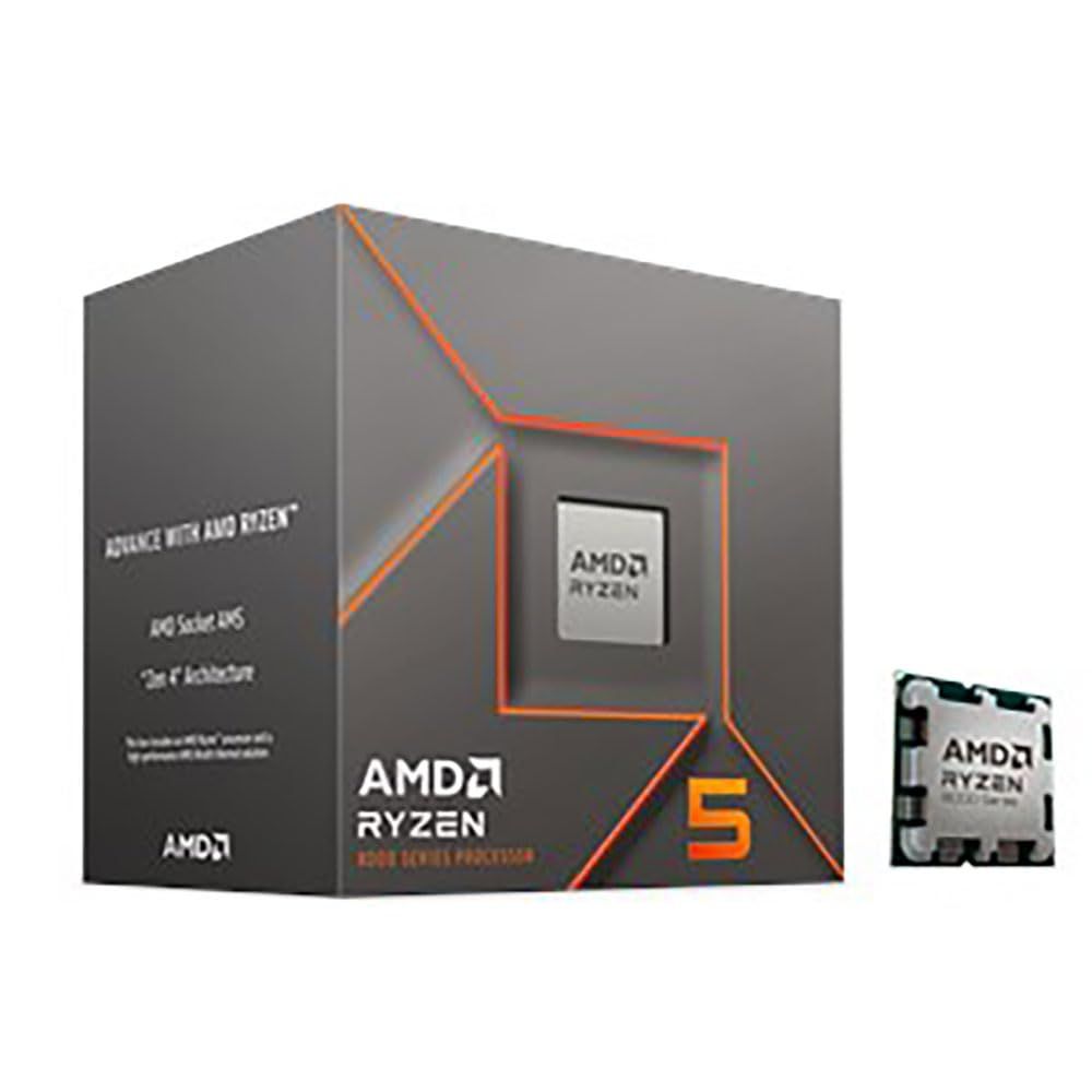 新品 AMD Ryzen 5 8400F with Wraith Stealth Cooler AM5 4.2GHz 6コア / 12スレッド 22MB 65W 100-100001591BOX 新品 AMD Ryzen 5 8400F with Wraith Stealth Cooler AM5 4.2GHz 6コア / 12スレッド 22MB 65W 100-100001591BOX