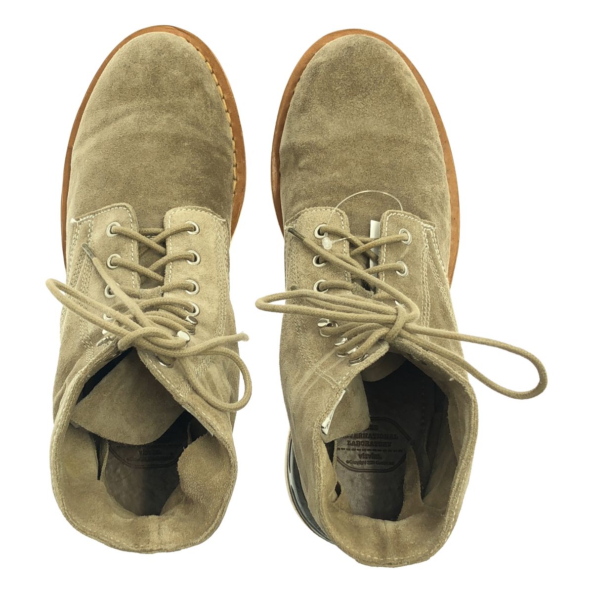 visvim / ビズビム | VIRGIL BOOTS ヴァージル スエード ブーツ | 9.5 | ベージュ | メンズ