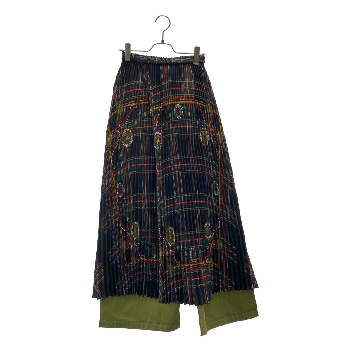 【美品】 JUNYA WATANABE / ジュンヤワタナベ | 2025SS | 再構築 プリーツ ドッキング カーゴパンツ | XS | マルチカラー | レディース