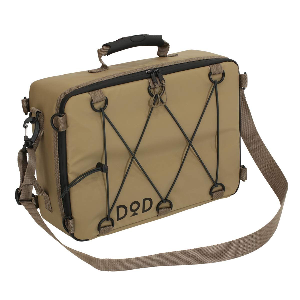 【迅速に発送】DOD(ディーオーディー) ソフトくらこ(10) 10L 極厚断熱材 ソフトクーラーバッグ ツーリング や ソロキャンプ や フェス に 薄型形状 CL1-720-TN