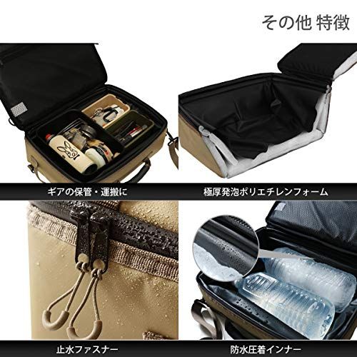 【迅速に発送】DOD(ディーオーディー) ソフトくらこ(10) 10L 極厚断熱材 ソフトクーラーバッグ ツーリング や ソロキャンプ や フェス に 薄型形状 CL1-720-TN