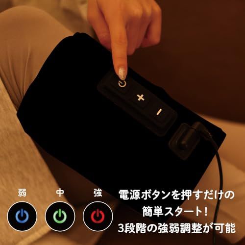 【迅速に発送】スーパーゴリラのひとつかみ ふくらはぎケア 片足タイプ ハイパワー レッグケア 3段階調節(強・中・弱) ブラック ドウシシャ 強力ポンプ
