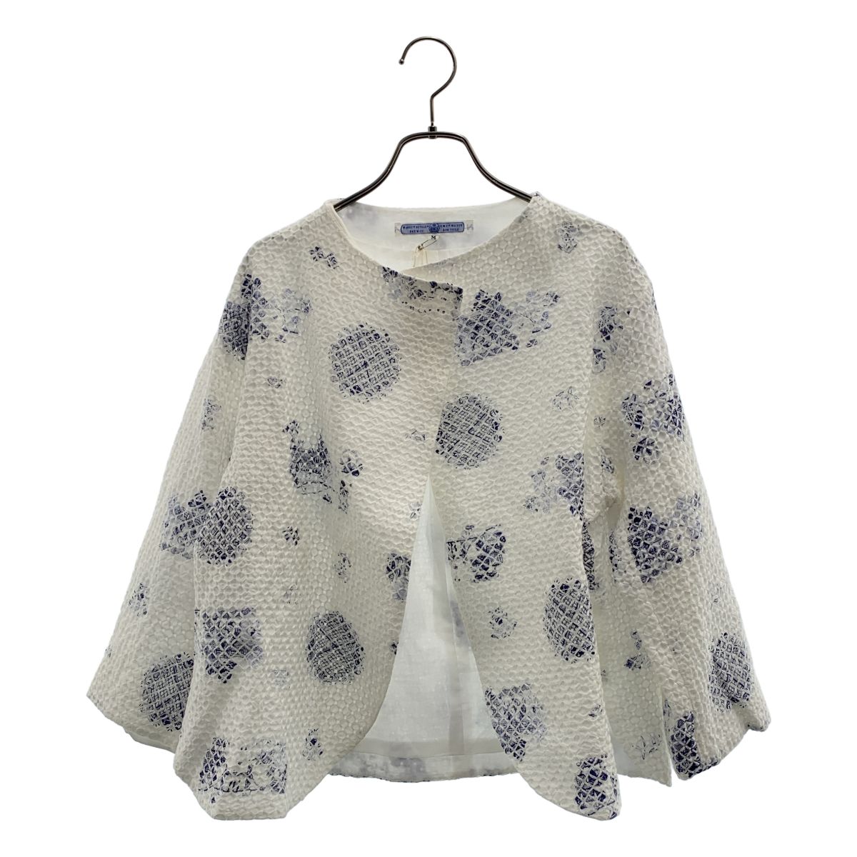 【美品】 R&D.M.Co / オールドマンズテーラー | TRELLIS C.S BOLERO JACKET / コットン トレリス ボレロジャケット | M | ホワイト | レディース