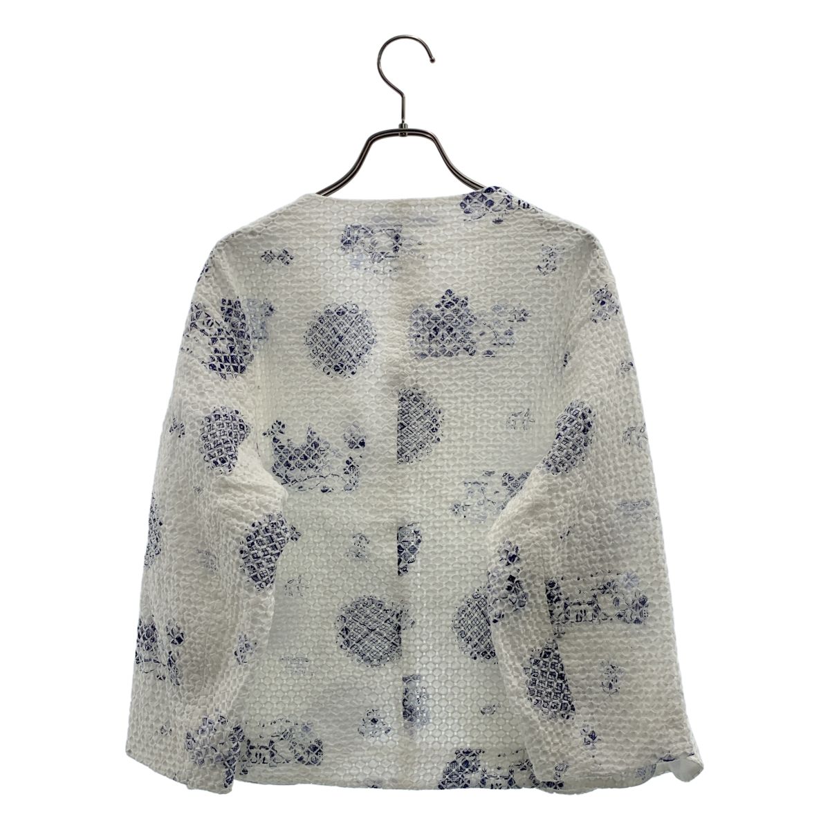【美品】 R&D.M.Co / オールドマンズテーラー | TRELLIS C.S BOLERO JACKET / コットン トレリス ボレロジャケット | M | ホワイト | レディース