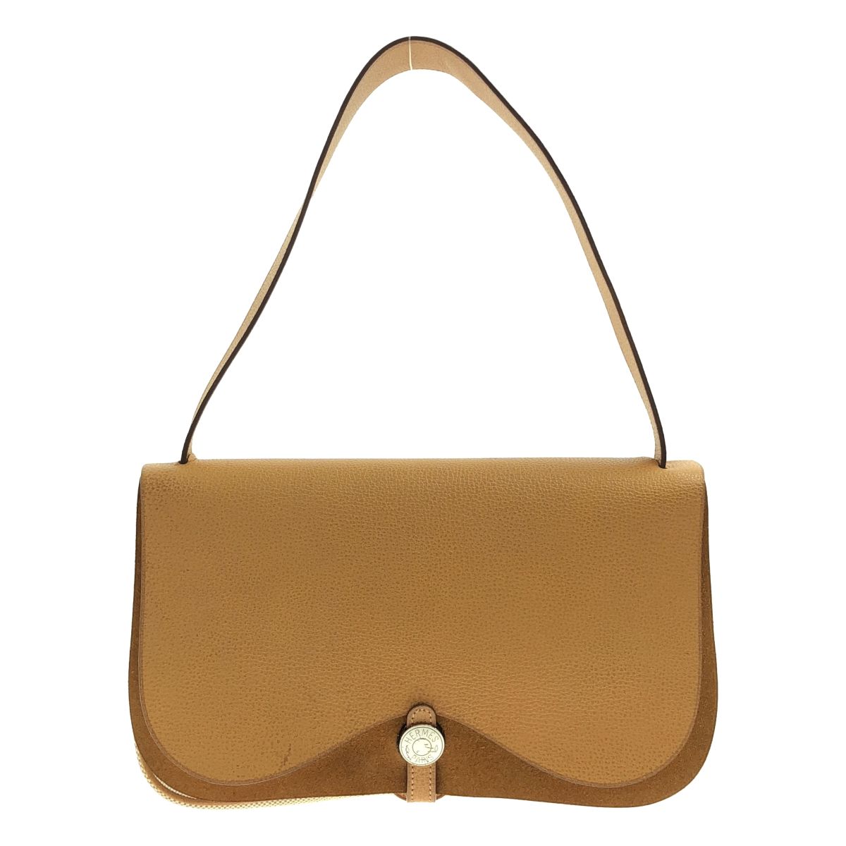 HERMES / エルメス | sac colorado PM サックコロラド トワルアッシュ ショルダーバッグ / I刻印 | ブラウン/ベージュ | レディース