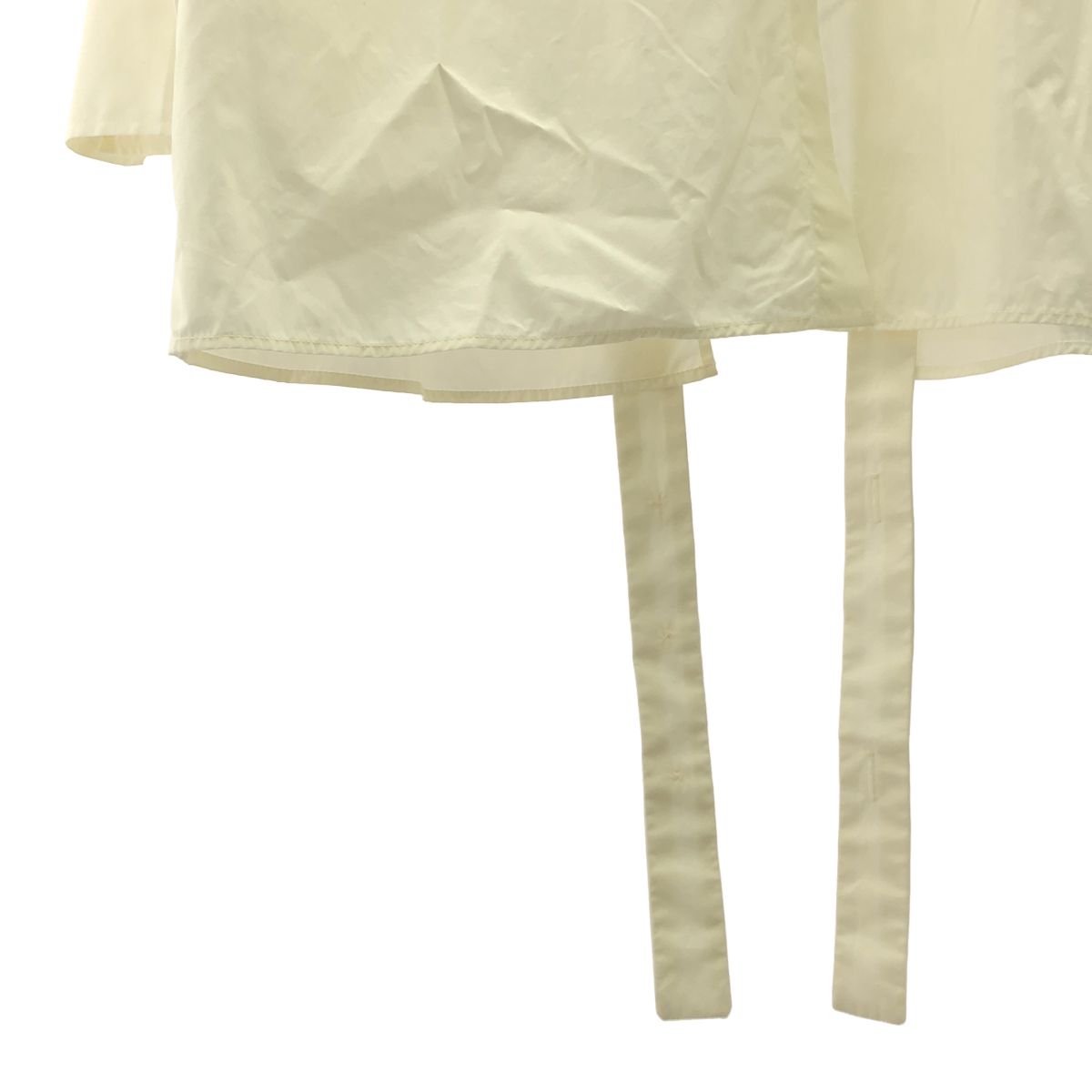 ROHE / ロヘ | 2024SS | Open back shirt / コットン オープンバックシャツ | 36 | アイボリー | レディース
