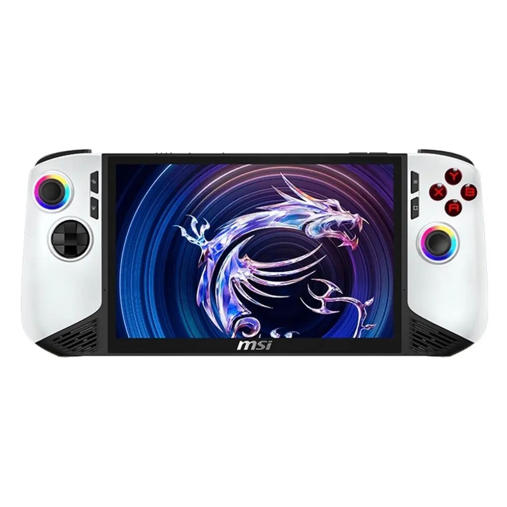 【中古】Windows11ハード 【MSI整備品】ポータブルゲーミングPC Claw 8 AI+ (ブラック＆ホワイト) [CLAW8-AIA2VM-PTE-303JP](メーカー3か月保証)