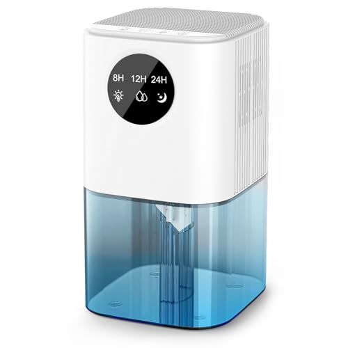 除湿機 小型 除湿器 省エネ 【2025最新型? 梅雨対策】 1500mL大容量水タンク 静音 狭い空間向け 湿気取り カビ対策 コンパクト 8~24時間切タイマー 満水自動OFF 7色LEDライト 押入れ/下駄箱/脱衣所/洗面所/風呂場 ペ 0deeb565