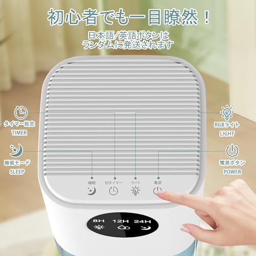 除湿機 小型 除湿器 省エネ 【2025最新型? 梅雨対策】 1500mL大容量水タンク 静音 狭い空間向け 湿気取り カビ対策 コンパクト 8~24時間切タイマー 満水自動OFF 7色LEDライト 押入れ/下駄箱/脱衣所/洗面所/風呂場 ペ 0deeb565