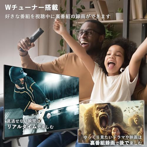 山善 テレビ Wチューナー 液晶 40インチ フルハイビジョン QRK-40W2KST ネット動画対応ry b166a238