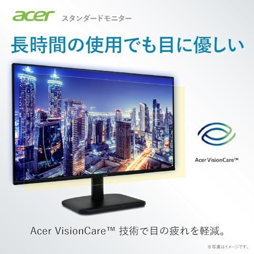Acer モニター 24.5インチ フルHD 非光沢 IPS 120Hz 1ms(VRB) sRGB 99% AdaptiveSync HDMI 1.4 ミニD-Sub 15ピン スピーカー・ヘッドフォン端子非搭載 VESAマウント対応 ゼロ d0df8f38