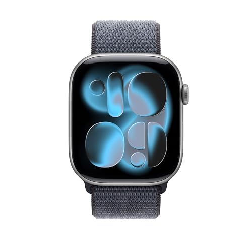 Apple Watch Band - スポーツループ - (46mm)ケース用 - アンカーブルー - フリーサイズ(ほとんどの手首のサイズにフィット)ry d3e08040 Apple Watch Band - スポーツループ - (46mm)ケース用 - アンカーブルー - フリーサイズ(ほとんどの手首のサイズにフィット)ry d3e08040