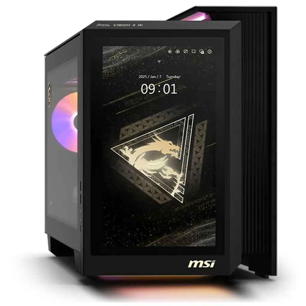 【中古】Windows11ハード 【MSI整備品】デスクトップPC MEG Vision X AI (ブラック) [MEGVISIONXAI2NVV7015JP](メーカー3か月保証)