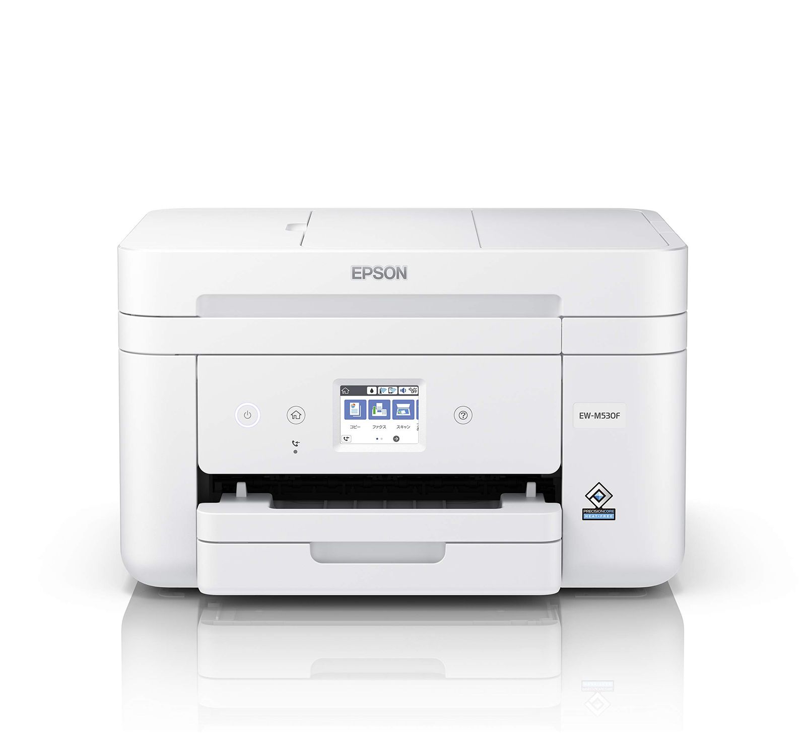 エプソン プリンター A4インクジェット複合機 EW-M530F カラリオ ADF搭載 Wi-Fi 有線LAN 自動両面 FAX 4色 独立型 前面給紙ry 8f32df66 エプソン プリンター A4インクジェット複合機 EW-M530F カラリオ ADF搭載 Wi-Fi 有線LAN 自動両面 FAX 4色 独立型 前面給紙ry 8f32df66