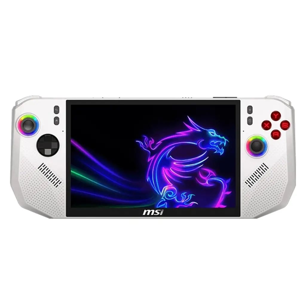 【中古】Windows11ハード 【MSI整備品】ポータブルゲーミングPC Claw A8 (ブラック＆ホワイト) [CLAW-A8-BZ2EM-401JP](メーカー3か月保証)