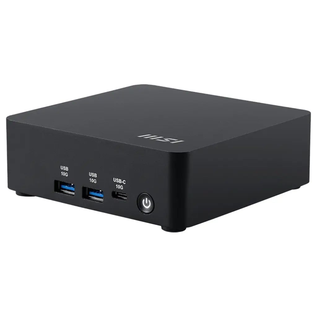 【中古】Windows11ハード 【MSI整備品】デスクトップPC ( ブラック) [CUBI-NUC-AI-1UMG-050JP](メーカー3か月保証)