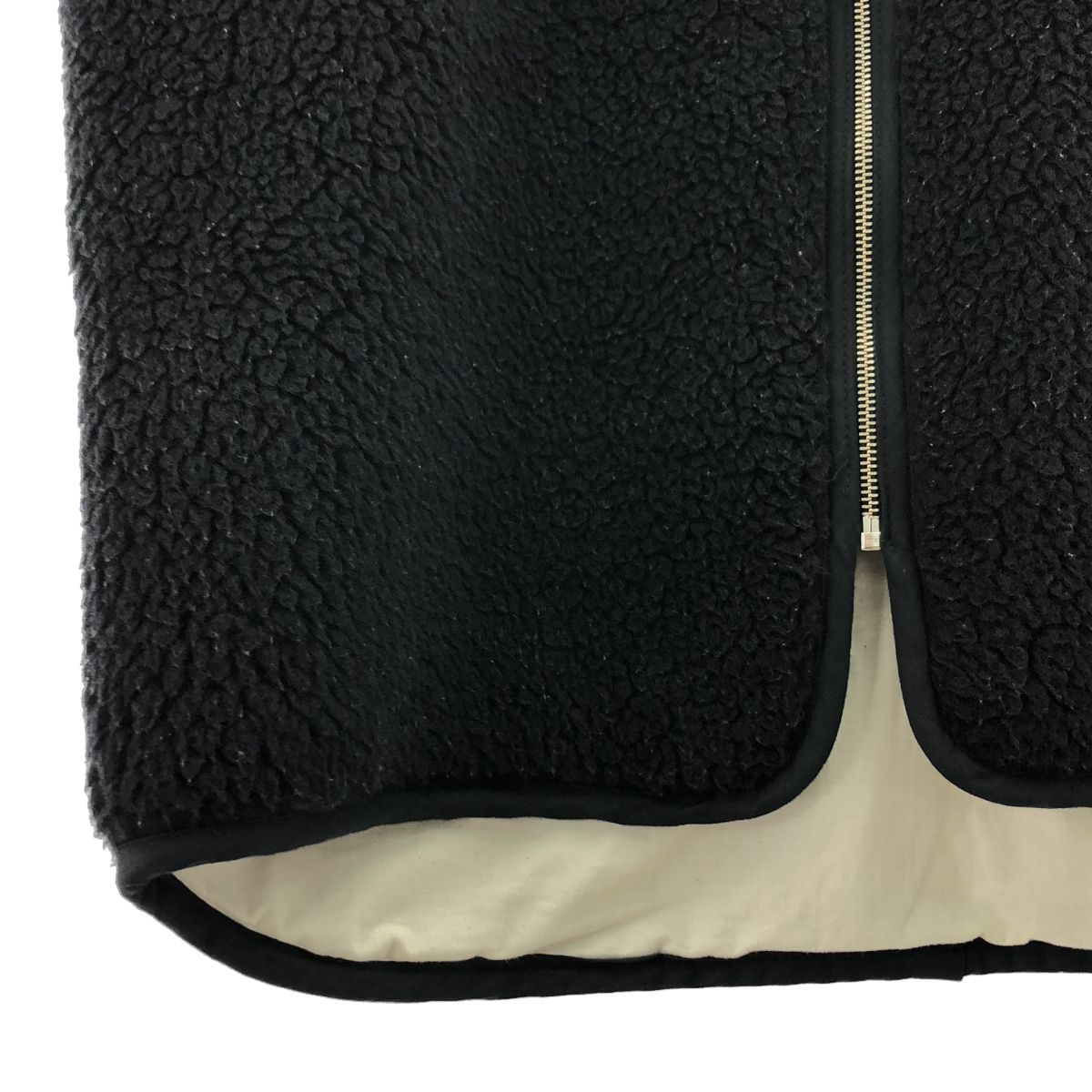 CAMIEL FORTGENS / カミエルフォートへンス | FLEECE BEST / ウール フリースベスト | M | ブラック | メンズ CAMIEL FORTGENS / カミエルフォートへンス | FLEECE BEST / ウール フリースベスト | M | ブラック | メンズ