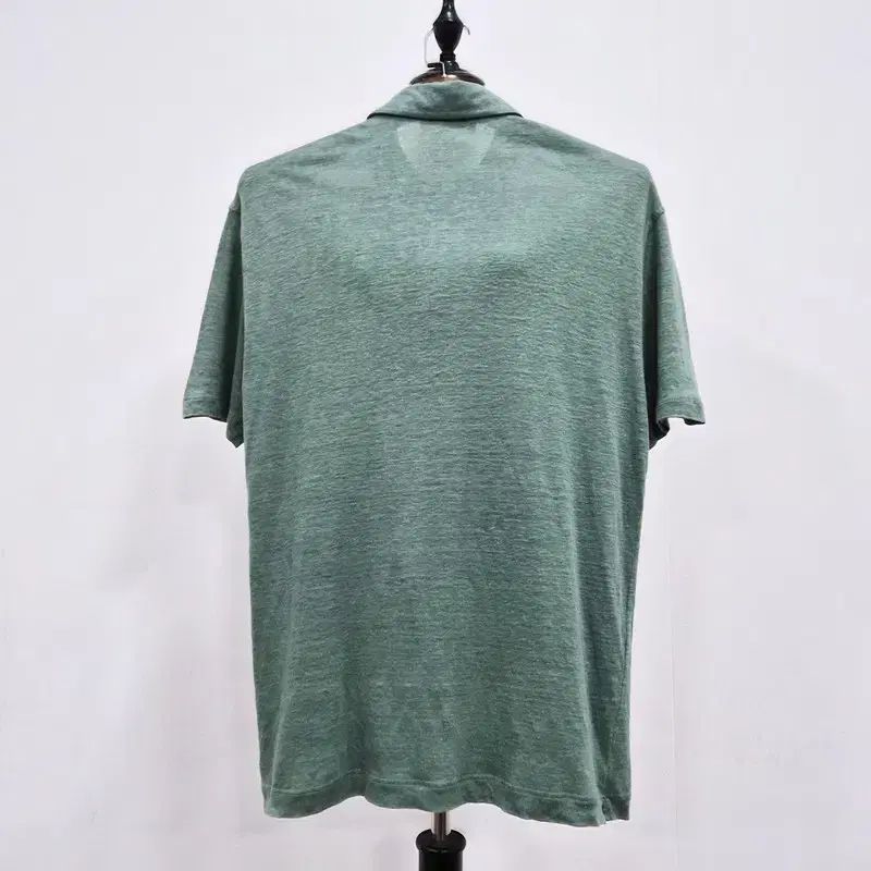 ロロ・ピアーナ リネン ピケ 半袖 Tシャツ