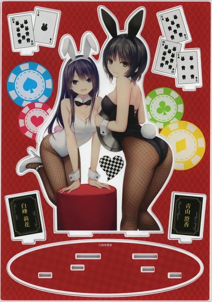 【中古】アクリルスタンド・アクリルパネル Bunny presso(珈琲貴族) ジオラマアクリルフィギュア