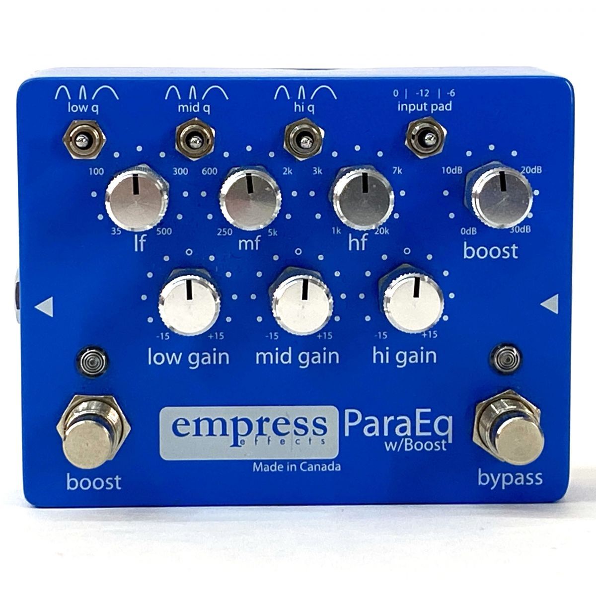 Empress Effects エンプレスエフェクト ParaEq w/Boost ギター用 エフェクター イコライザー ※中古 Empress Effects エンプレスエフェクト ParaEq w/Boost ギター用 エフェクター イコライザー ※中古
