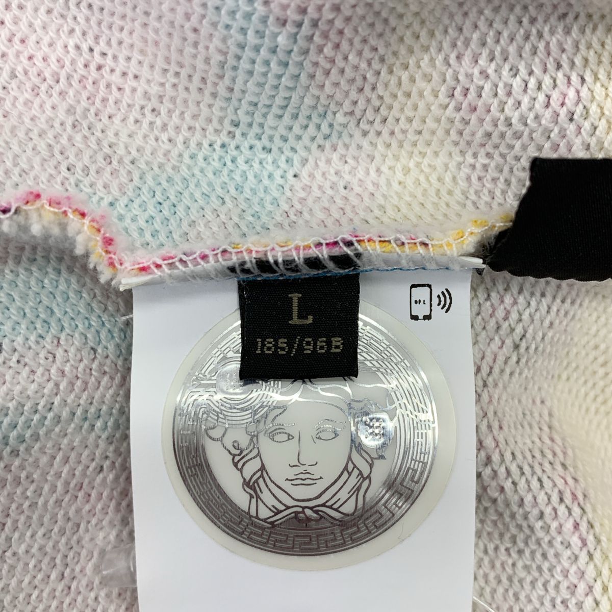 VERSACE / ヴェルサーチ | バロック プルオーバー パーカー | L | マルチカラー | メンズ