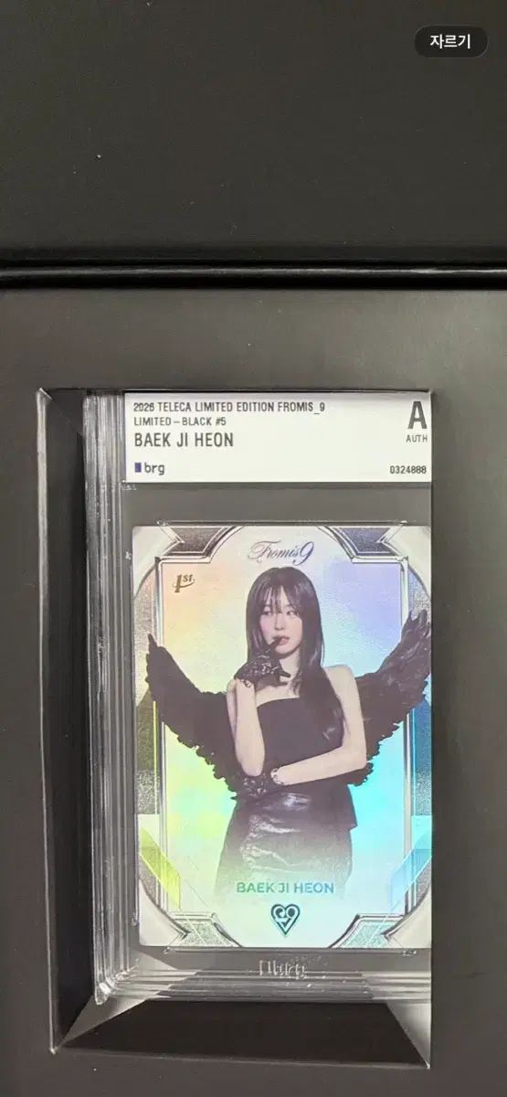 プロミスナイン(fromis_9) プミナ ペク・ジホン(BAEK JIHEON) リミテッド EDITION テレカ カード