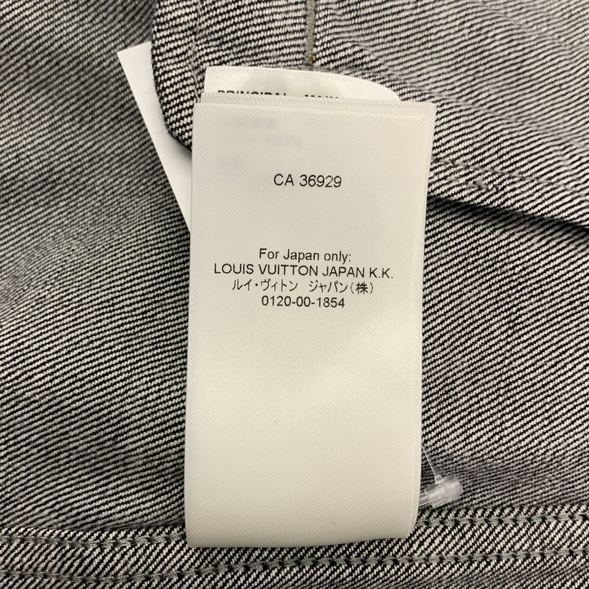 【美品】 Louis Vuitton / ルイヴィトン | 2022AW | カラコラム デニムジャケット | 50 | インディゴ | メンズ