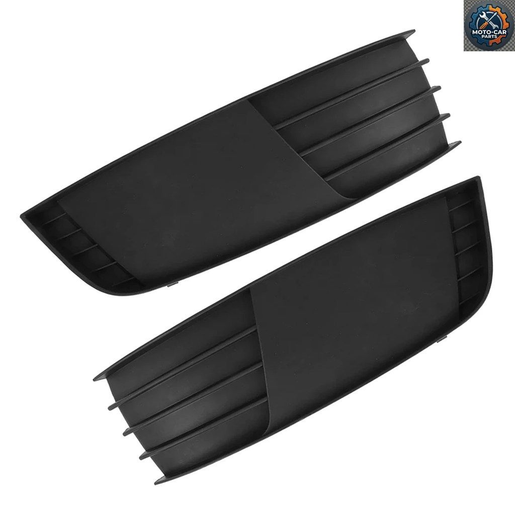 左右フロントバンパーフォグライトグリル フォグランプグリル 2ピース SKODA OCTAVIA A7 2013-2017 5E0807367 5E0807368