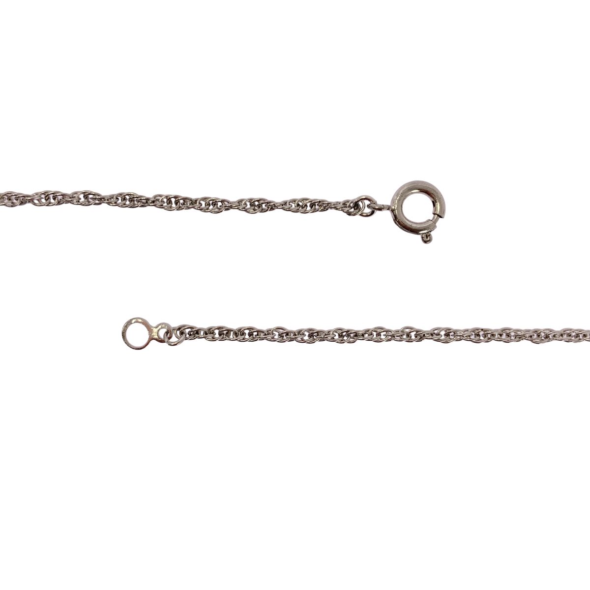 HERMES / エルメス | BIJOUTERIE FANTAISIE 白蝶貝 コイン ネックレス | シルバー | レディース