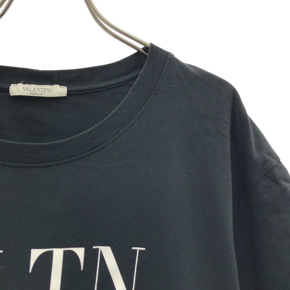 【美品】 VALENTINO / ヴァレンティノ | オーバーサイズ ロゴ Tシャツ カットソー | XL | ブラック | レディース 【美品】 VALENTINO / ヴァレンティノ | オーバーサイズ ロゴ Tシャツ カットソー | XL | ブラック | レディース