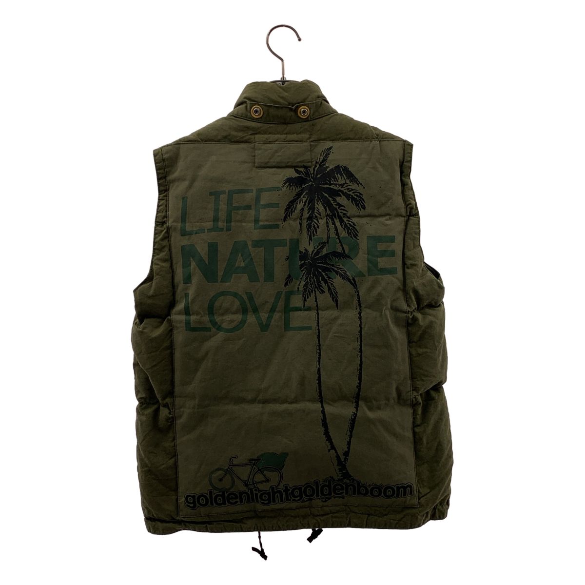 FREECITY / フリーシティ | SENDING LIGHT Down Vest / レザーパッチ