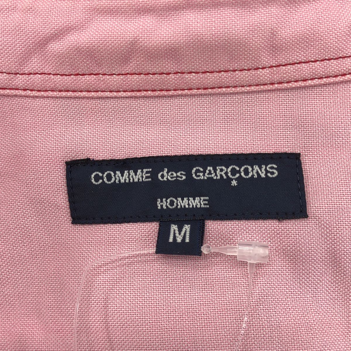 COMME des GARCONS HOMME / コムデギャルソンオム | 2010AW | コットン フランネル チェック スリーブ切替 シャツ | M | レッド/ブラック/ピンク | メンズ COMME des GARCONS HOMME / コムデギャルソンオム | 2010AW | コットン フランネル チェック スリーブ切替 シャツ | M | レッド/ブラック/ピンク | メンズ