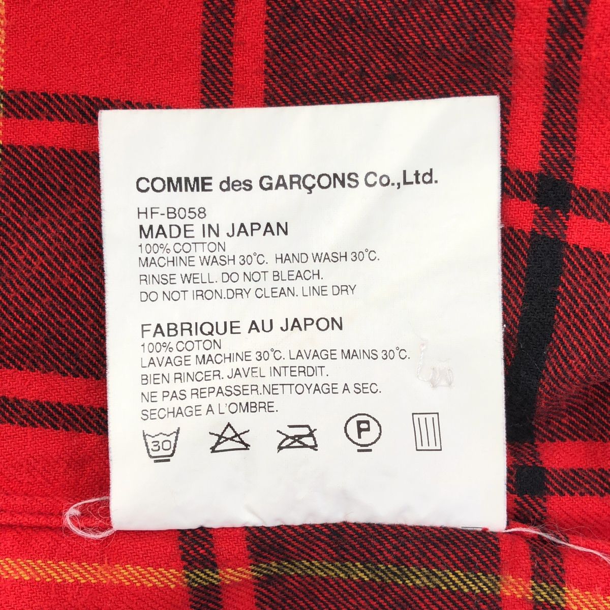 COMME des GARCONS HOMME / コムデギャルソンオム | 2010AW | コットン フランネル チェック スリーブ切替 シャツ | M | レッド/ブラック/ピンク | メンズ COMME des GARCONS HOMME / コムデギャルソンオム | 2010AW | コットン フランネル チェック スリーブ切替 シャツ | M | レッド/ブラック/ピンク | メンズ