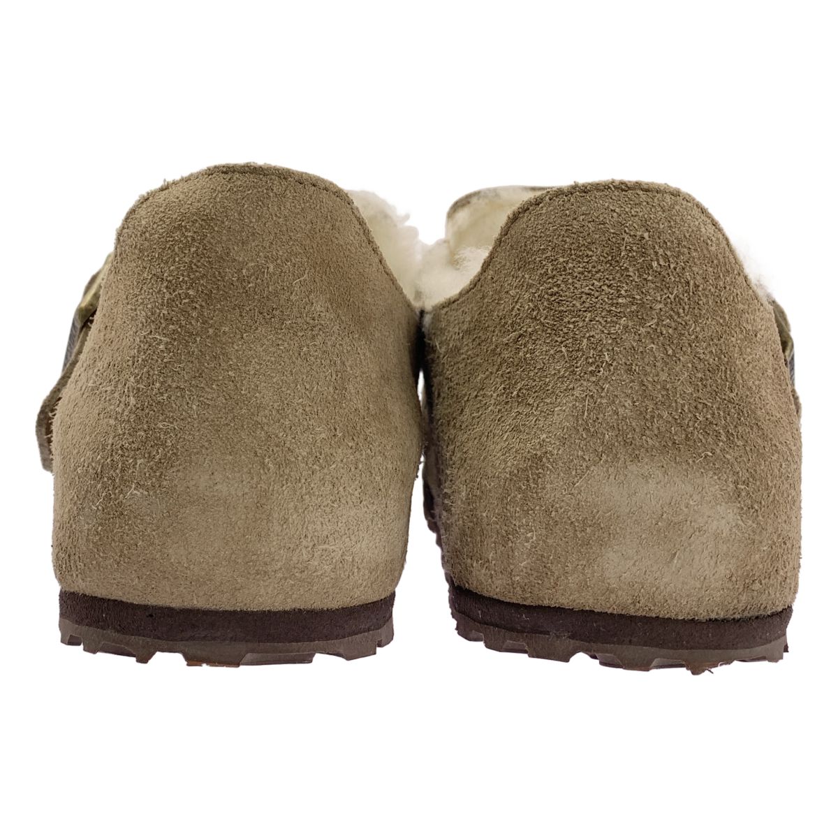 【美品】 BIRKENSTOCK / ビルケンシュトック | London Shearling / ロンドンシアリング スエード シューズ | 37 | ベージュ系 | レディース