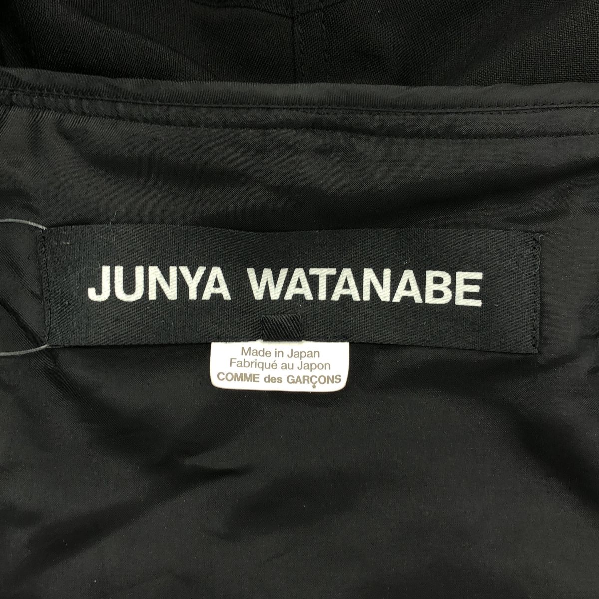 【美品】 JUNYA WATANABE / ジュンヤワタナベ | 2024SS | ウール モヘヤ 再構築 ワンピース | S | ブラック | レディース