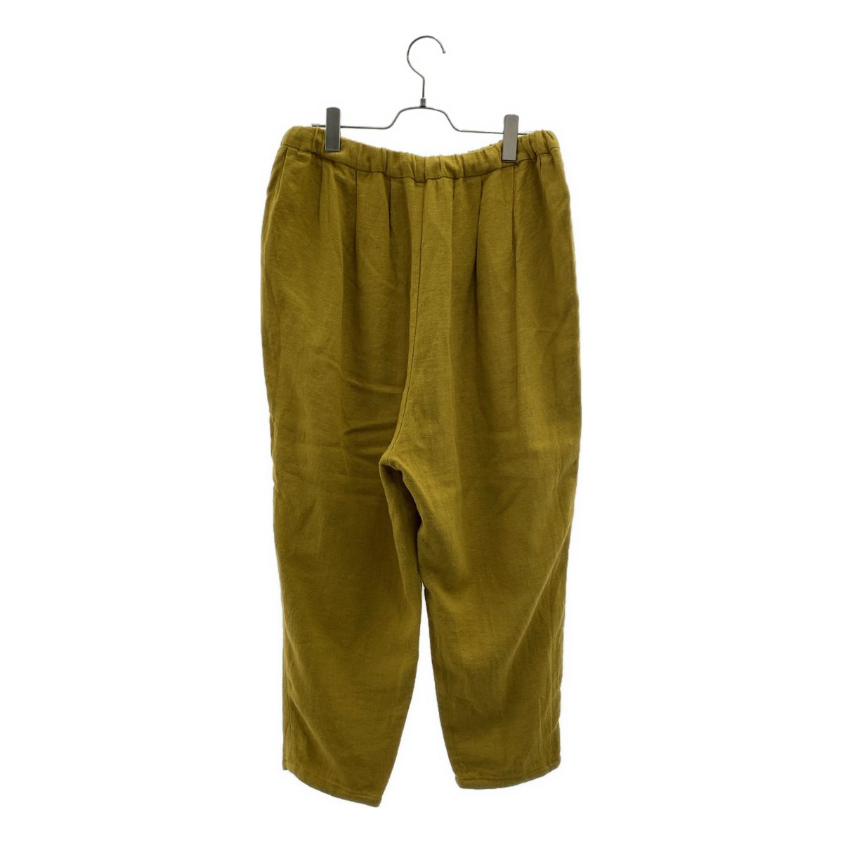 suzuki takayuki / スズキタカユキ | 2023AW | shalwar pants / リネン ウール 3タック イージーパンツ | 1 | オークル | レディース