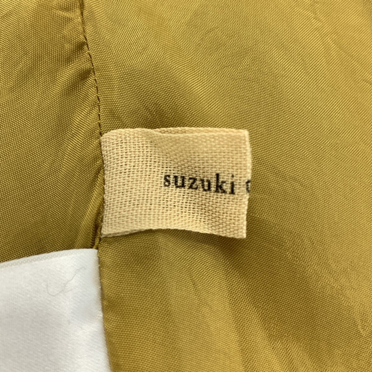 suzuki takayuki / スズキタカユキ | 2023AW | shalwar pants / リネン ウール 3タック イージーパンツ | 1 | オークル | レディース