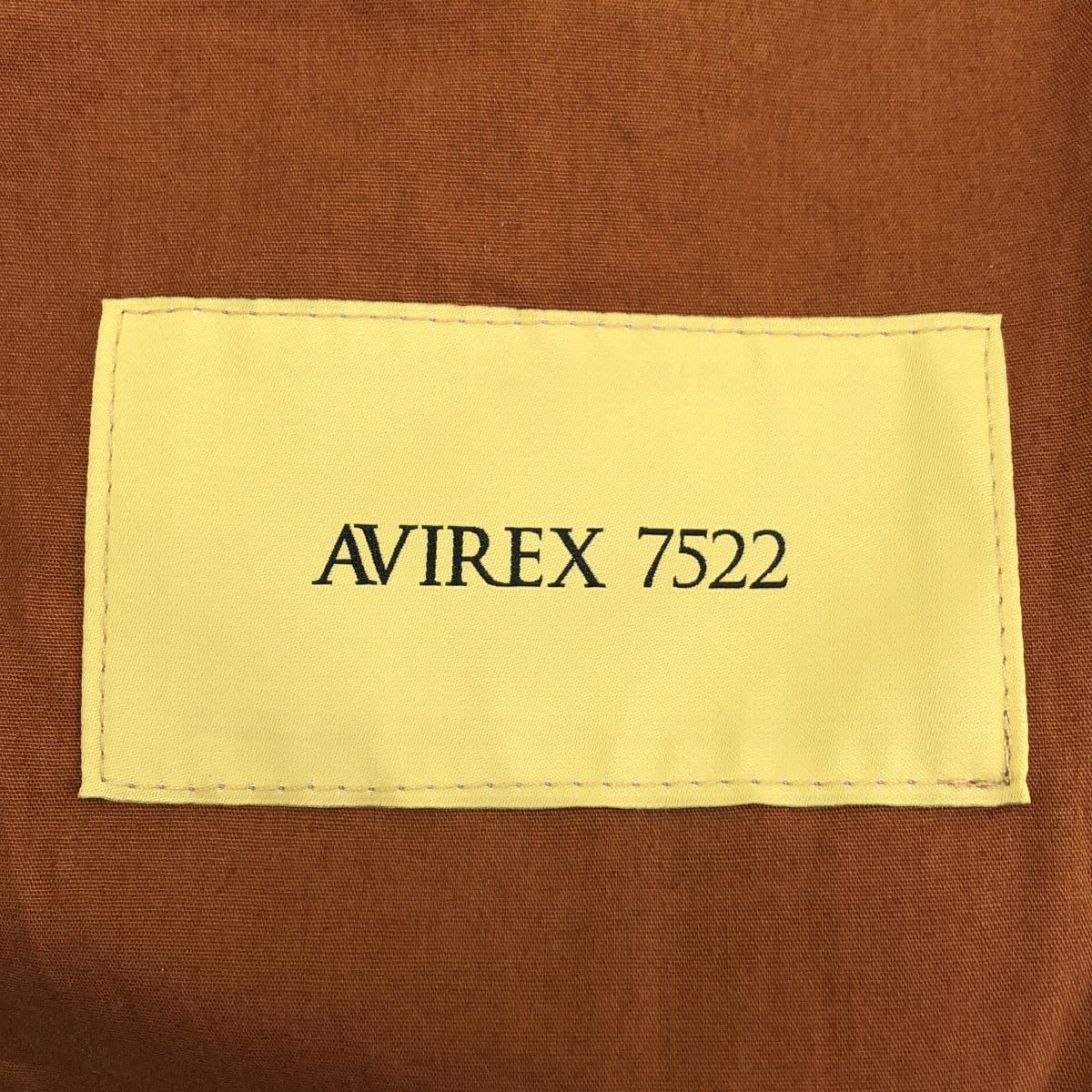 【美品】 AVIREX / アヴィレックス | 7522 A-2 レザー フライトジャケット | L | ブラウン | メンズ